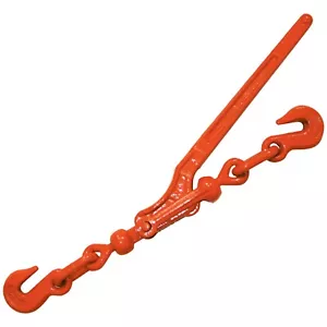 Binadora de carga de palanca, 2 ganchos de agarre - para cadena G70 de 5/16"" o 3/8"" G43 - 5400 libras SWL - Imagen 1 de 8