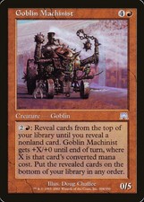 (4x) Goblin Machinist - MTG, Onslaught, NM (W/Tracking)