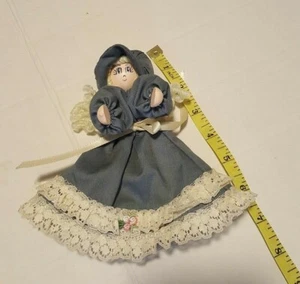 ¡LINDA MUÑECA SOUTHERN HERMOSA PEG PEG GORRO AZUL PAÍS! - Imagen 1 de 5