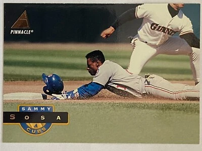 1994 Pinnacle Sammy Sosa 芝加哥小熊队 #3 — 第 1/2 张图片