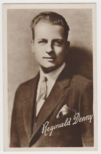 Reginald Denny vintage 1930 Sarony Cinema Stars Postcard RPPC Series 3 #48 - Picture 1 of 2