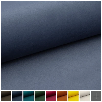 novely® OTHELLO Premium Polsterstoff Samt Easy Clean Velours | Meterware | 1lfm