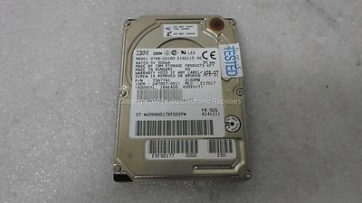 IBM 73H7741 DTNA-22160 247957-001 2160MB IDE 2.5" Hard Drive TESTED - Image 1 of 4