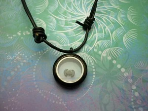 Bat Charm Locket Necklace Unisex Jewellery Gift - Bild 1 von 5