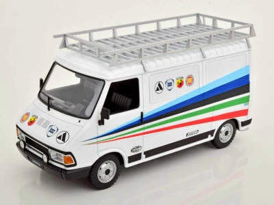 IXO MODELS 1:18 FURGONE FIAT 242 TECHNIC ABARTH ASSISTANCE (1980) ART 18RMC060XE - Immagine 1 di 3