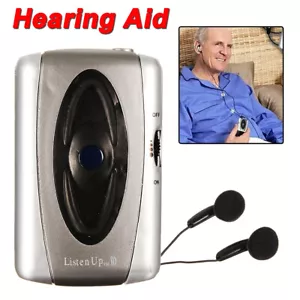 Listen Up Voice Hearing Aid Listening Device Sound Amplifier Personal Gift New - Picture 1 of 12