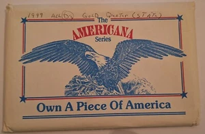 1999-D Historic Americana Series Quarter Set, PA NJ DE GA CT, 5 COINS - Picture 1 of 15