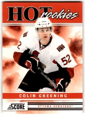 Colin Greening 2011-12 Score Rookie #523 Ottawa Senators - Image 1 of 2