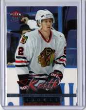 🔥 DUNCAN KEITH 05/06 Fleer Ultra Rookie Card Hockey #211 Chicago Blackhawks 🔥