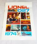 Vintage 1974 Lionel Trains 027 Brochure / Catalog!