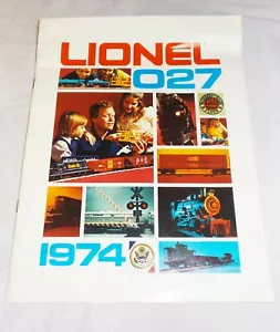 Vintage 1974 Lionel Trains 027 Brochure / Catalog! - Picture 1 of 3