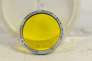 Rolleiflex Medium Yellow Filter Bay-2 - Picture 1 of 2