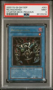 2003 SDP Yu-Gi-Oh! #001 Relinquished PSA 9 MINT - Picture 1 of 1