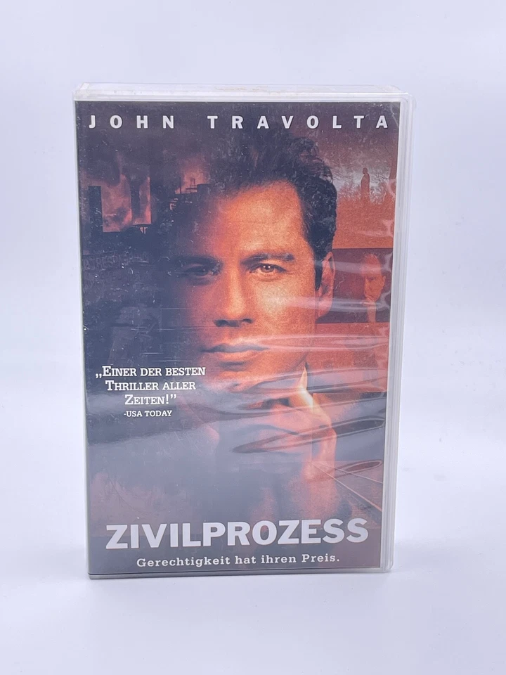 VHS Kassette * John Travolta - Zivilprozess * zustand sehr gut - Bild 1 von 1
