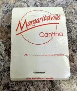 Chi-Chi's Margaritaville Cantina Restaurant Vintage Advertising Matchbook - Picture 1 of 7