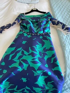 mother of bride dress from Irresistible, blue and green. - Picture 1 of 3