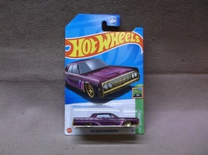 HOT WHEELS 2023 #246 PURPLE 1964 64 LINCOLN CONTINENTAL LOWRIDER CRUISER - Picture 1 of 3