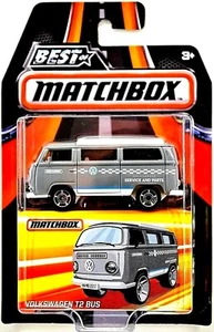 2017 BEST OF MATCHBOX SERIES 2 VOLKSWAGEN T2 BUS - GREY - NEW IN PACKAGE - Picture 1 of 1