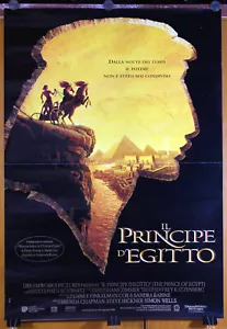 manifesto 1F film IL PRINCIPE D'EGITTO animazione DREAMWORKS 1998 - Foto 1 di 1