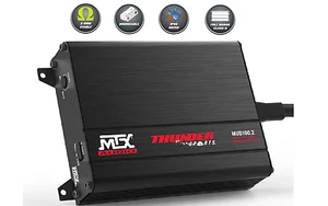 MTX MUD100.2 200W RMS 2-Channel Powersports Amplifier WARRANTY FREE SHIPPING - Picture 1 of 6