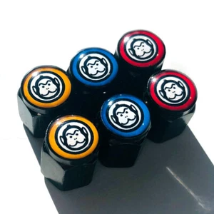 Tire Valve Stem Caps for Honda Monkey Bike (1 Pair) - Picture 1 of 2