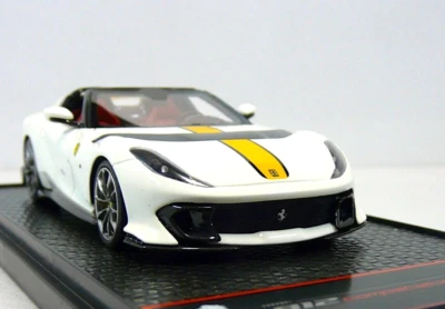 FERRARI 812 Competizione A Bianco Avus  LTD 78 pcs BBR MODELS 1:43 - Immagine 1 di 4