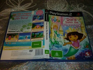 DORA SAVES THE MERMAIDS (PS2 GAME, G) (145176 A) - Picture 1 of 2