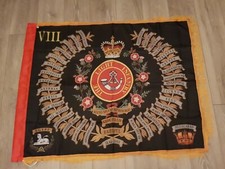 The Light Infantry 8th battalion Regimental colours flag