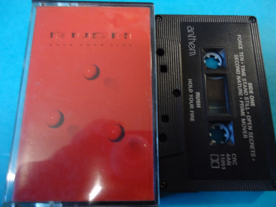 RUSH ~ Hold Your Fire ~ Cassette Tape 1987 in Canada Tested - Image 1 of 1