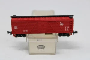 Model Power N Scale Vintage Train Central of New Jersey Box Car with Wrong Case - Picture 1 of 13
