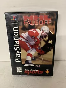 NHL Face Off LongBox + Reg PS1 PlayStation 1 AD - (See Pics) - Picture 1 of 2