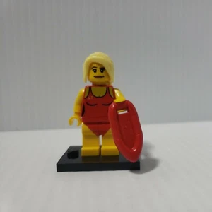 Lego 8684 Serie 2 LIFEGUARD Mujer Baywatch Minifigura Coleccionable Nueva CMF - Imagen 1 de 3