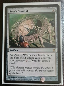 Seer's Sundial - Rare - Worldwake #130 - MTG - Picture 1 of 1