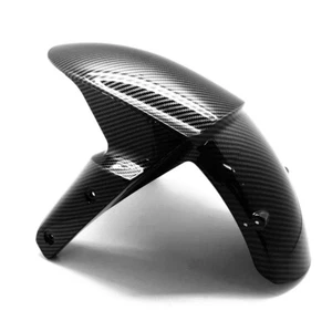 Carbon Fiber Front Tire Fender Guard Hugger Fairing For Kawasaki Z1000 2014-2019 - Picture 1 of 9