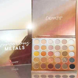 Authentic Colourpop Precious Metals Mega Eyeshadow Pallette - Picture 1 of 2