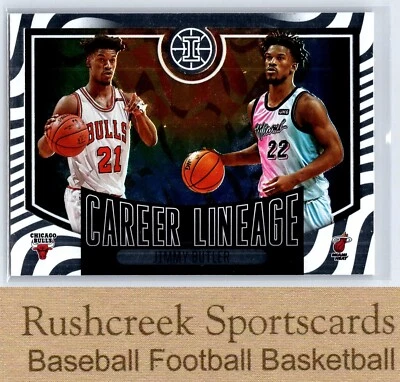 2020-21 Panini Illusions #17 Jimmy Butler Career Lineage - Image 1 of 2