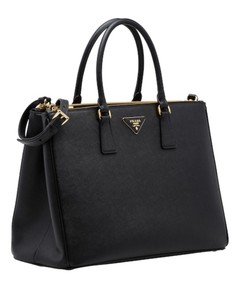 prada black tote