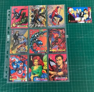 10 x Spider-Man Trading Cards Assorted 1994 Marvel Entertainment Vintage M2784 - Picture 1 of 5