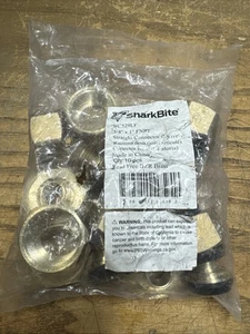 Lot of 10 SharkBite Straight Connector Swivel Brass Adapters 3/4" x 1" UC529LF - Picture 1 of 3