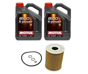 10L Engine Oil 10W60 + Filter Kit (OEM) MAHLE / MOTUL for BMW M3 (08-13) E90 E92 - Picture 1 of 1