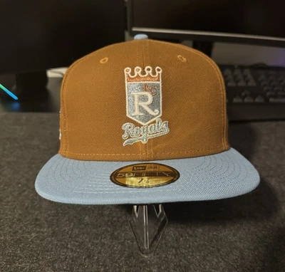 Chapéu ajustável New Era 59Fifty Kansas City Royals 30º aniversário - Imagem 1 de 4