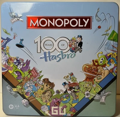 WS Game Company Monopoly Hasbro 100th Anniversary Edition Collectible Tin - Image 1 of 4
