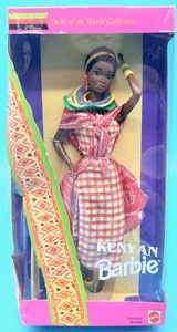 Kenian Barbie Special Ed.Dolls of the World Collection 1993 Mattel 11181 Box DMG - Bild 1 von 9