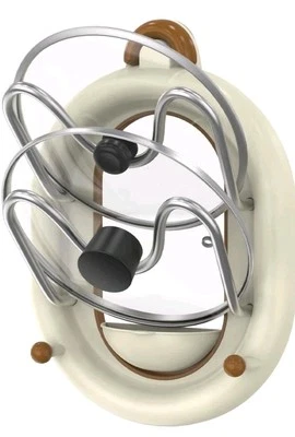 Estante organizador de tapa de olla con fuerte succión - Tapa de olla montada en la pared sin perforación... Foto 1 de 4