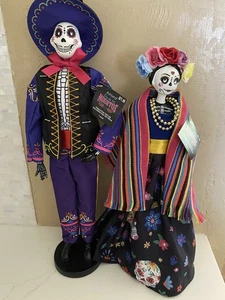 Figuras Ashland’s Día de los Muertos Catrin & Catrina nuevas con etiquetas - Imagen 1 de 8