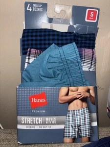 Hanes Boxershorts 3 ohne Etikett klein - Bild 1 von 2