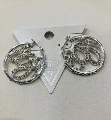 Guess UBE20803 Orecchini donna pendenti a cerchio - Immagine 1 di 4