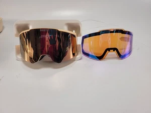 Snowcraft S Slither HiPER Premium Peach Ski Schneebrille kratzfest - Bild 1 von 5