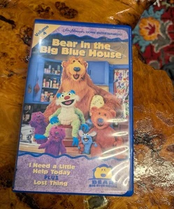 Bear in the Big Blue House Vol. 4 I Need a Little Help Today + Lost Thing VHS - Picture 1 of 5