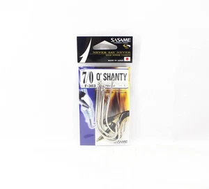 Sasame F-303 O' Shanty Straight Shank Hook 7/0 (4514) - Foto 1 di 6